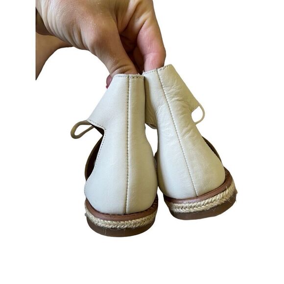 Lucky Brand Dristel Gladiator Sandal size 8.5 Cream Leather - Picture 4 of 12